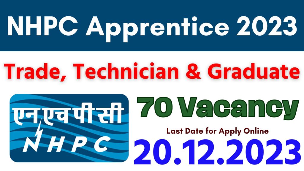 NHPC Apprentice Recruitment 2023
