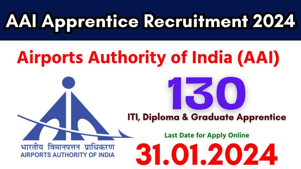 AAI Apprentice Recruitment 2024