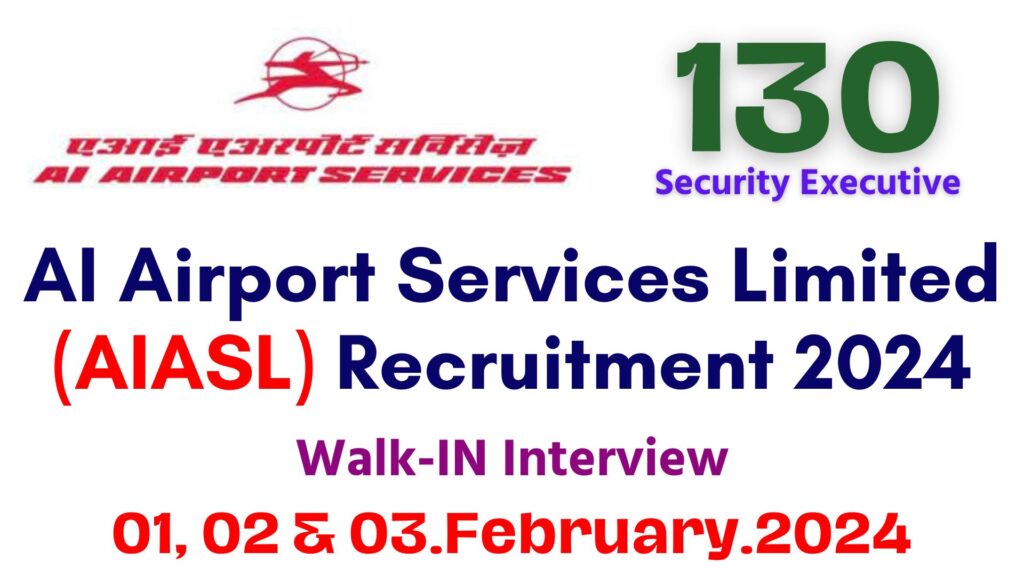 AIASL Recruitment 2024
