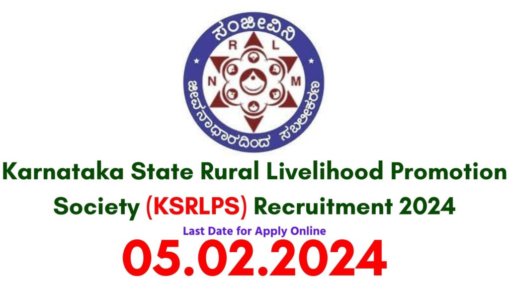 KSRLPS Recruitment 2024