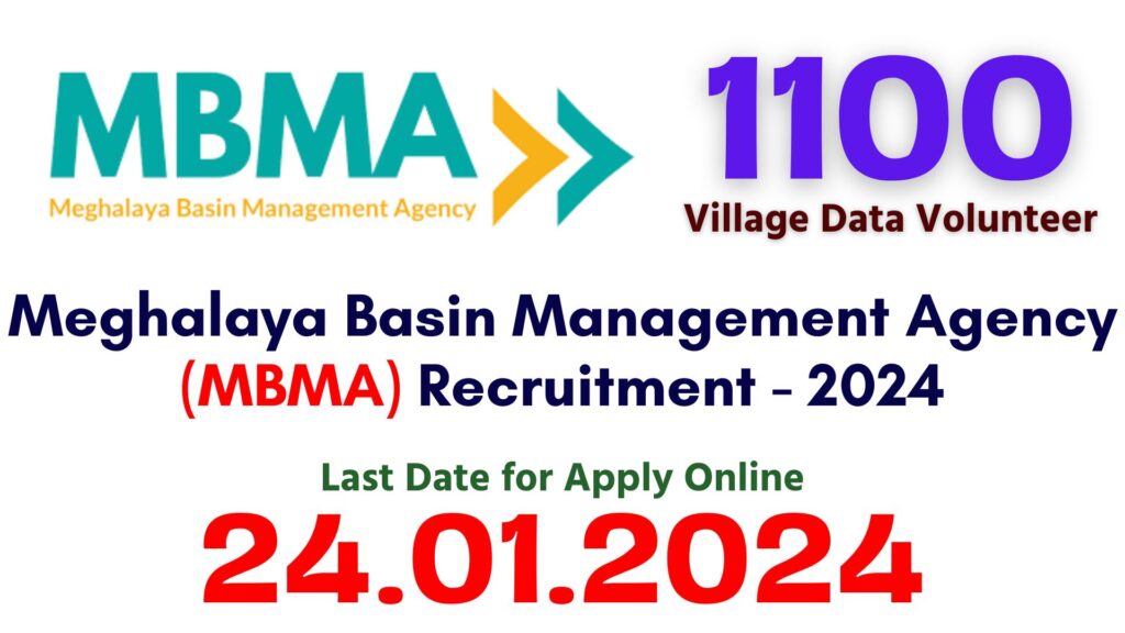 MBMA Recruitment 2024