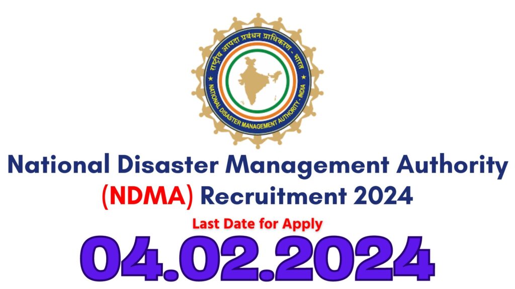 NDMA Recruitment 2024
