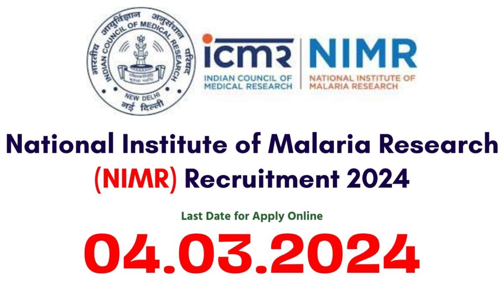 NIMR Recruitment 2024