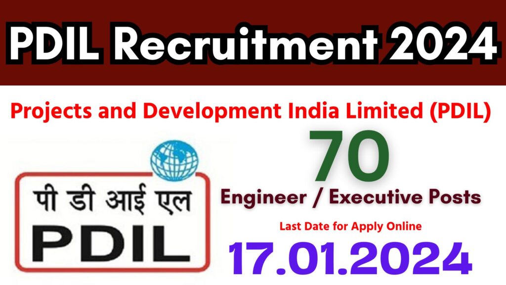 PDIL Recruitment 2024