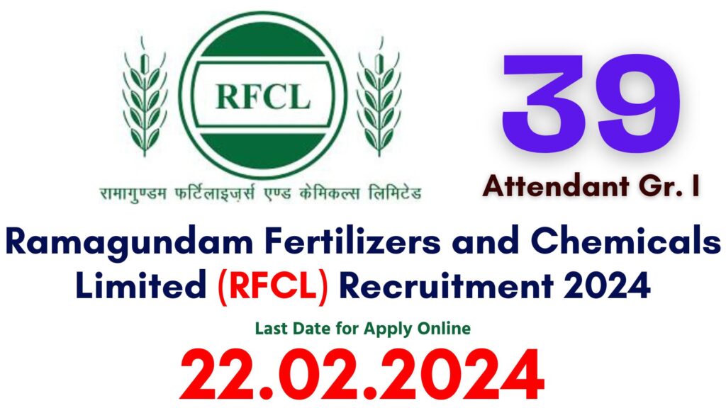 RFCL Recruitment 2024