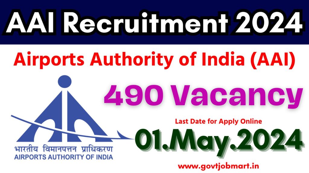 AAI Junior Executive Recruitment through GATE 2024