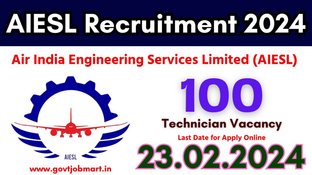 AIESL Recruitment 2024