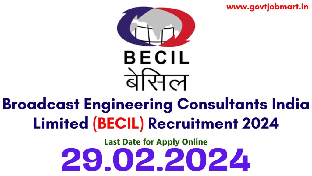BECIL IIM Jammu Recruitment 2024