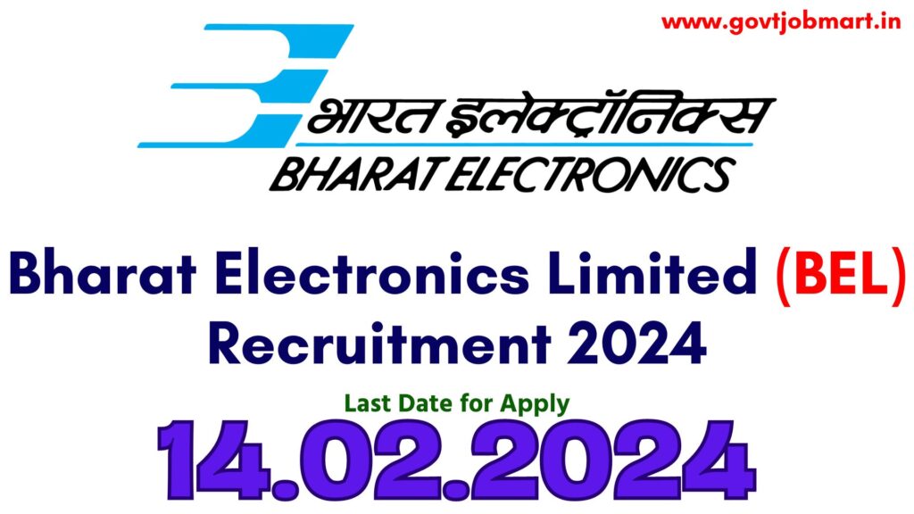 BEL PDIC Bangalore Recruitment 2024