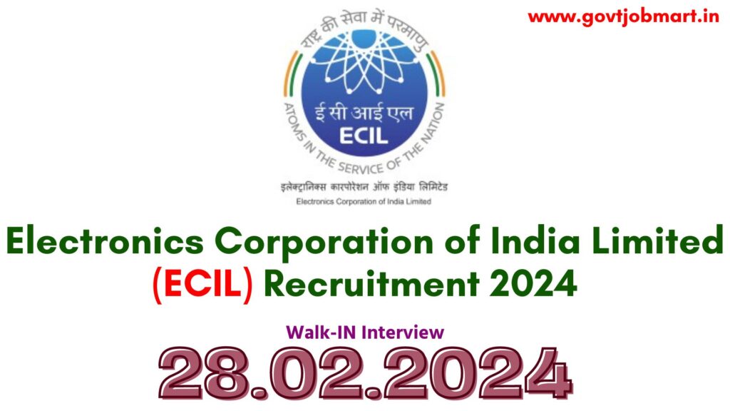 ECIL Technical Officer Recruitment 2024
