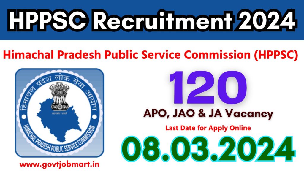 HPPSC Recruitment 2024