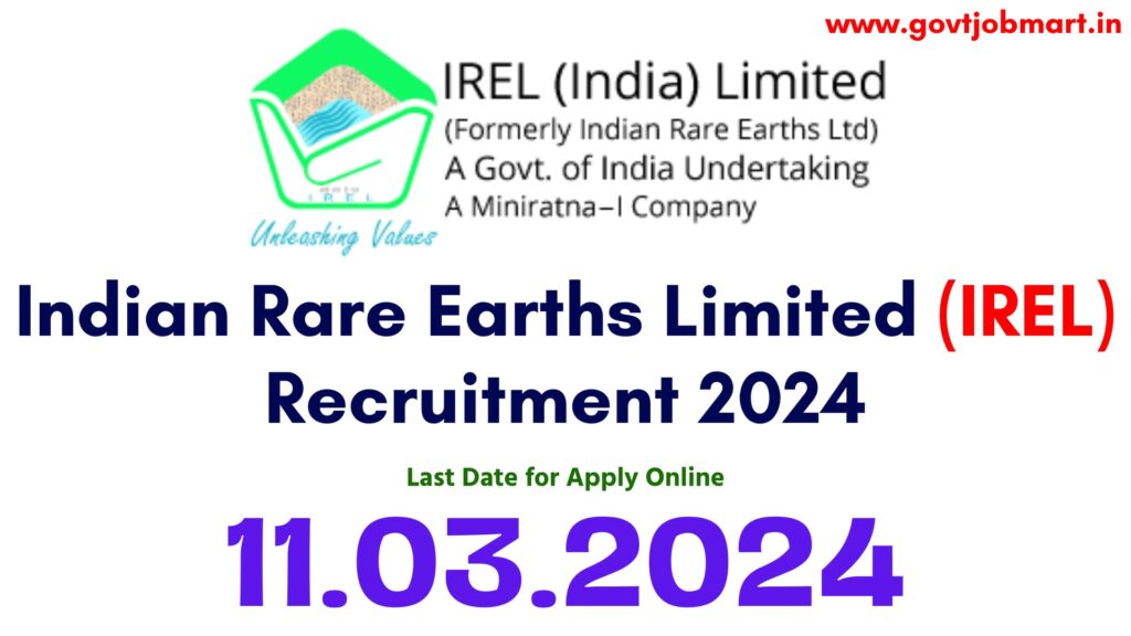 IREL Recruitment 2024