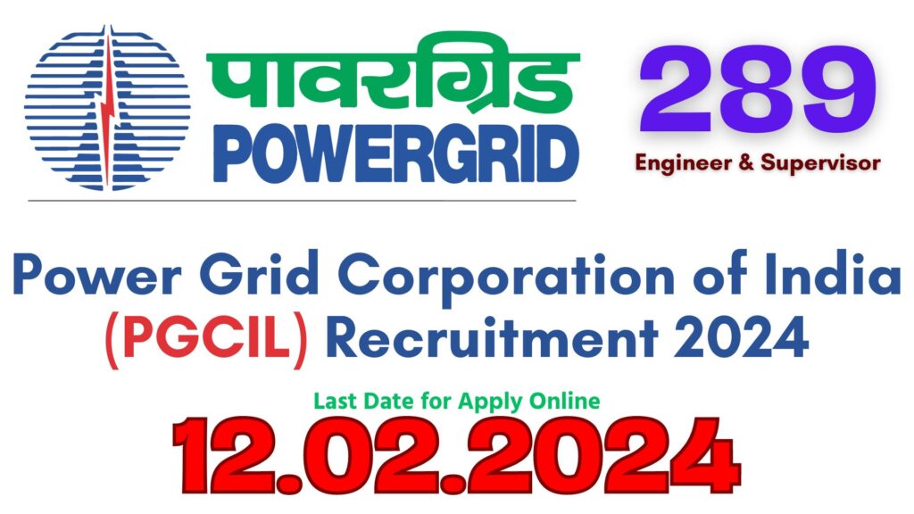 PGCIL (Power Grid) Recruitment 2024