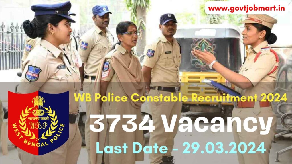 WB Police Constable Recruitment 2024