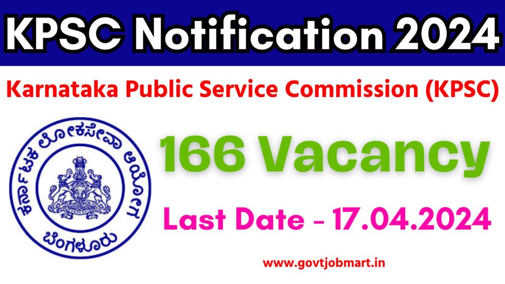 KPSC Notification 2024