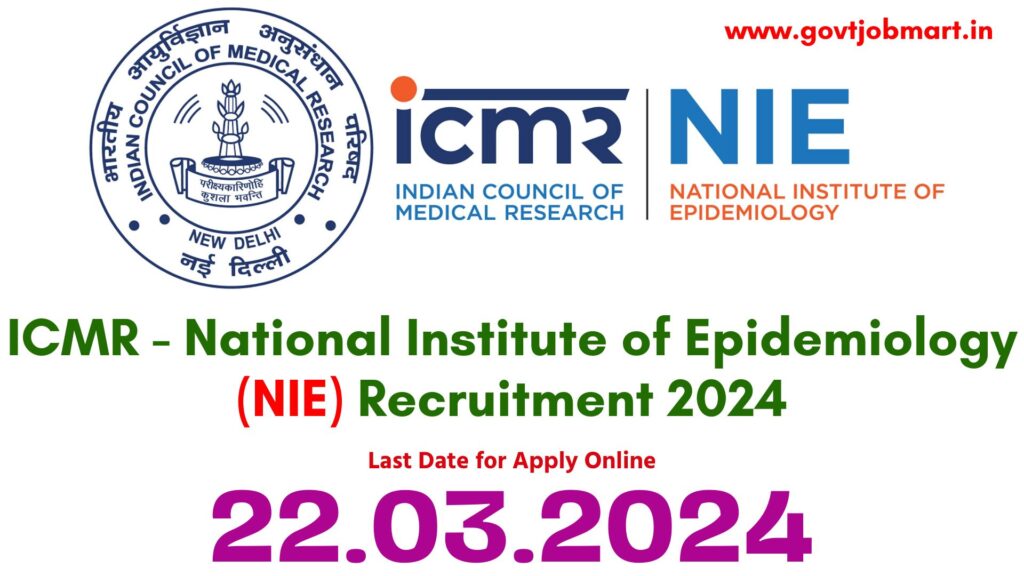 NIE Chennai Recruitment 2024
