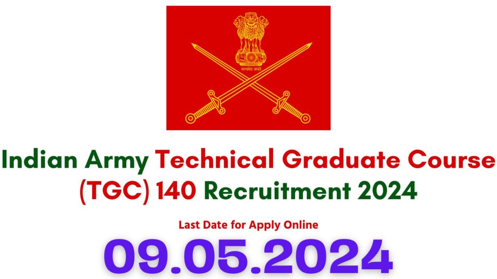 Indian Army TGC 140 Recruitment 2024