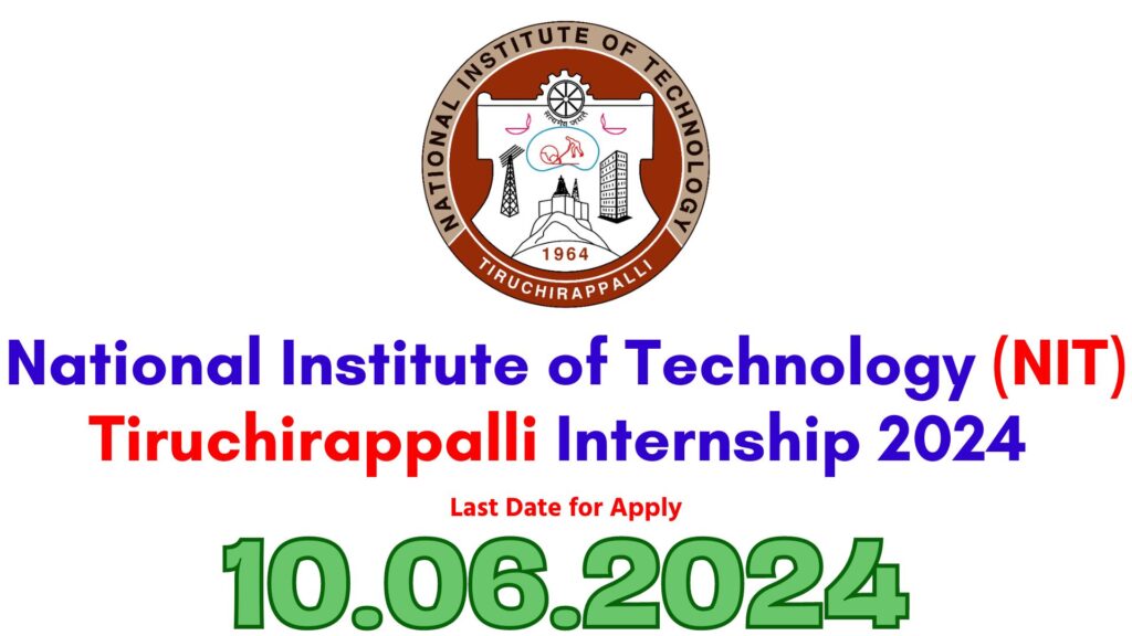 NIT Trichy Recruitment 2024