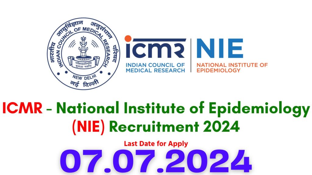 NIE Chennai Recruitment 2024