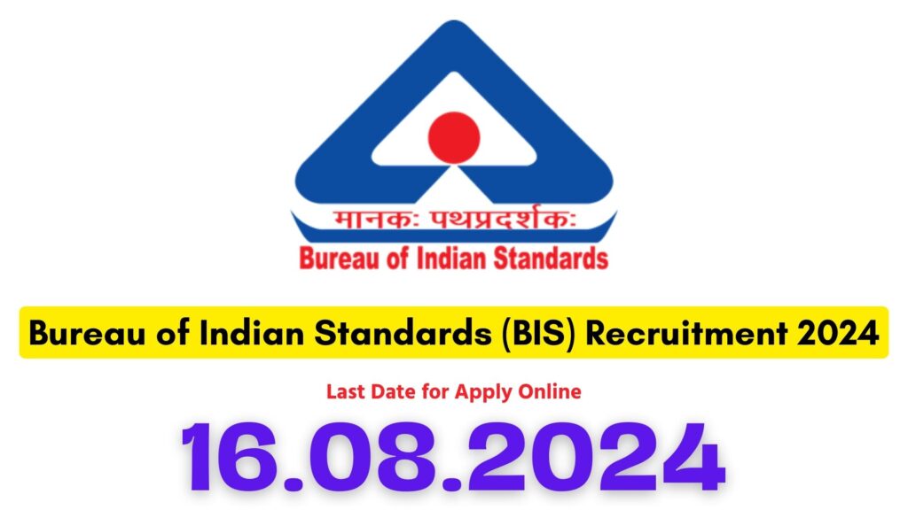 BIS Scientist B Recruitment 2024