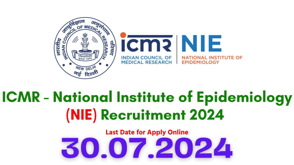NIE Chennai Recruitment 2024