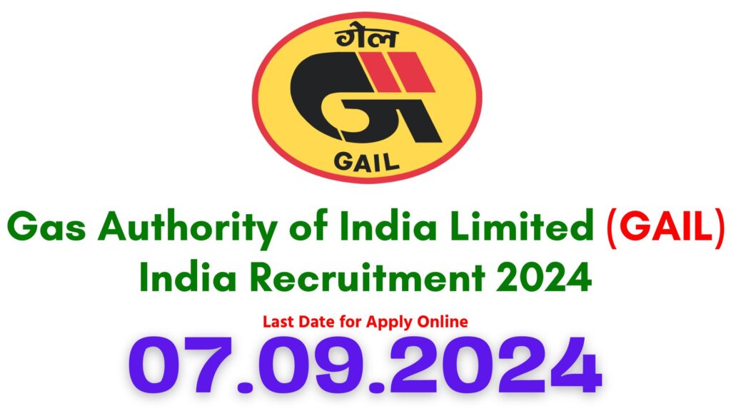 GAIL India Non Executive Recruitment 2024