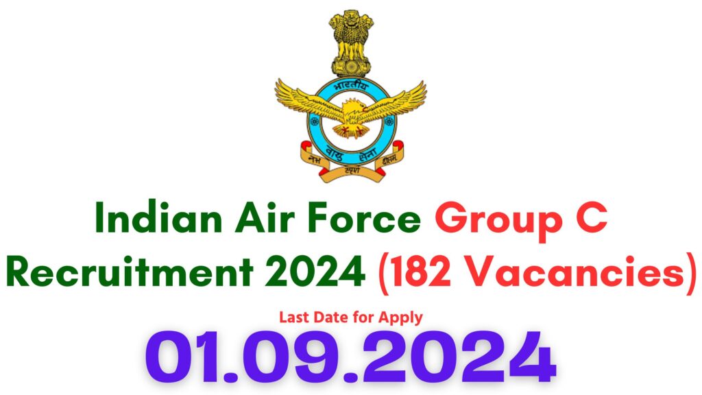 Indian Air Force Group C Recruitment 2024