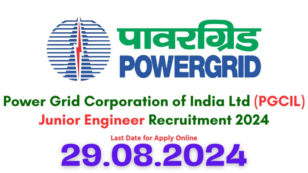 PGCIL Junior Engineer Recruitment 2024