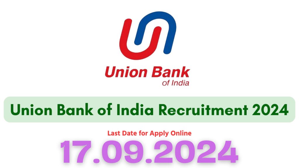 Union Bank of India Apprentice Recruitment 2024