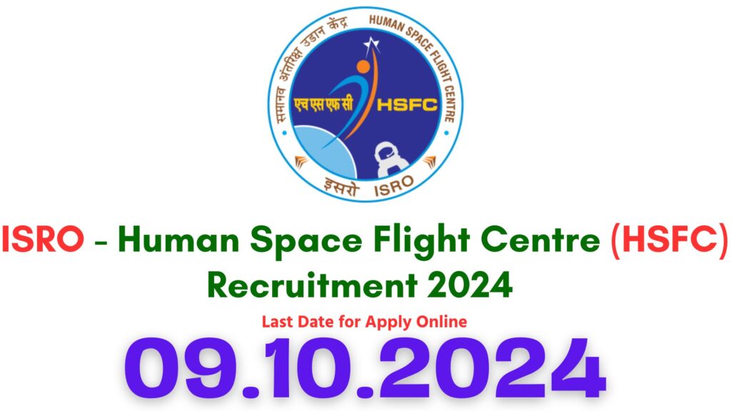 ISRO HSFC Recruitment 2024