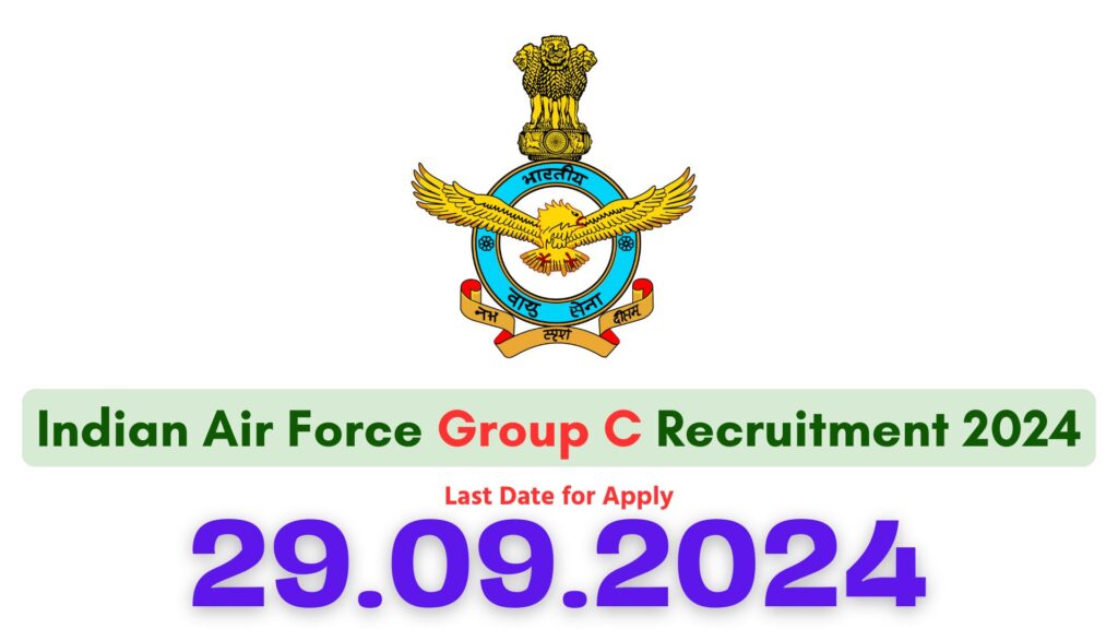Indian Air Force Lower Division Clerk Recruitment 2024