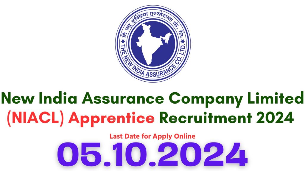 NIACL Apprentice Recruitment 2024