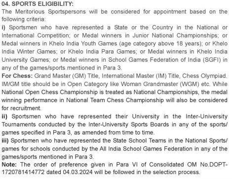 Sports Eligibility