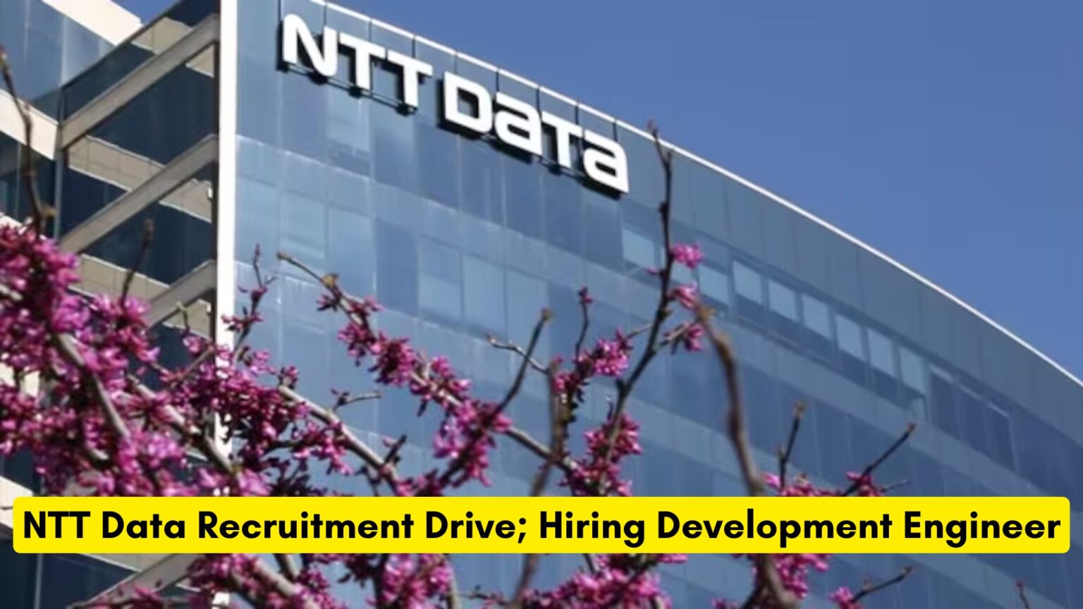 NTT Data Recruitment Drive; Hiring Development Engineer – Apply Now ...
