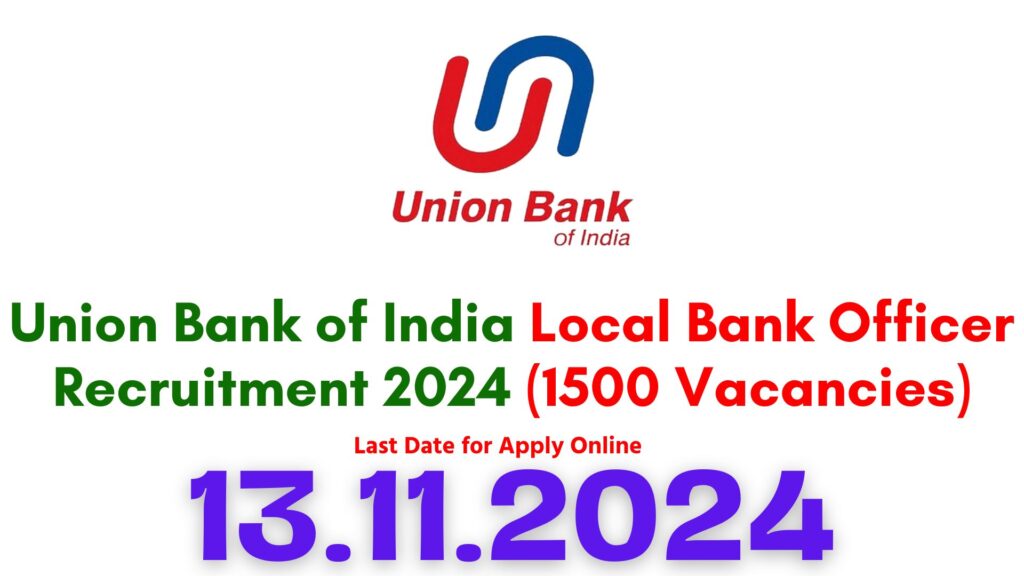 Union Bank Local Bank Officer Recruitment 2024