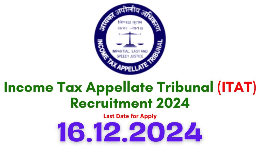 ITAT Private Secretary Recruitment 2024
