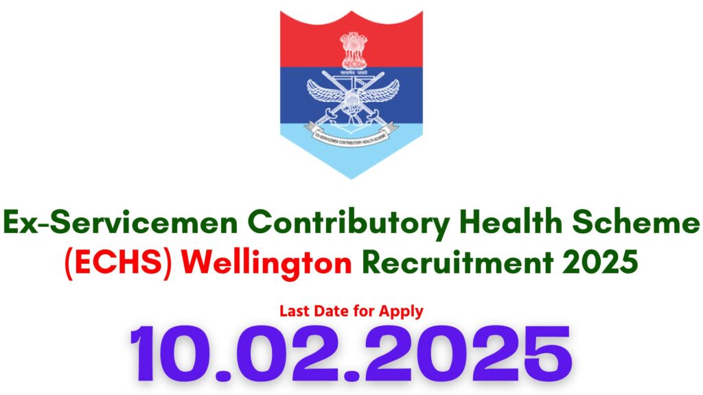 ECHS Wellington Recruitment 2025