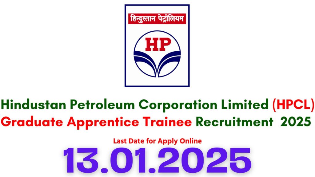 HPCL Graduate Apprentice Trainee 2025