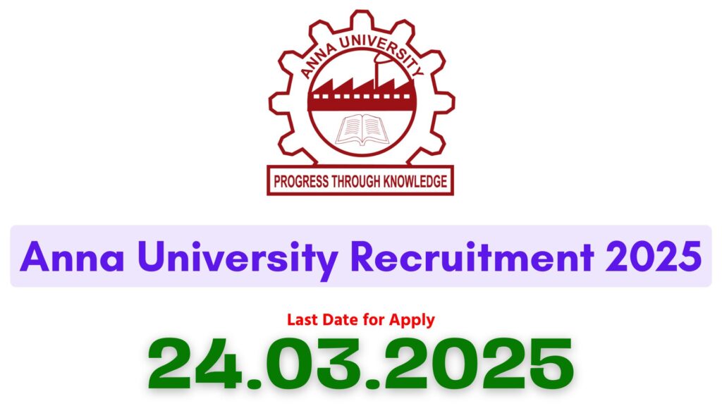 Anna University Peon Recruitment 2025