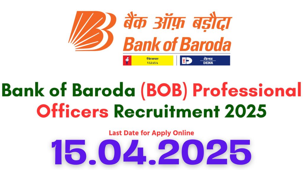 Bank of Baroda Recruitment 2025