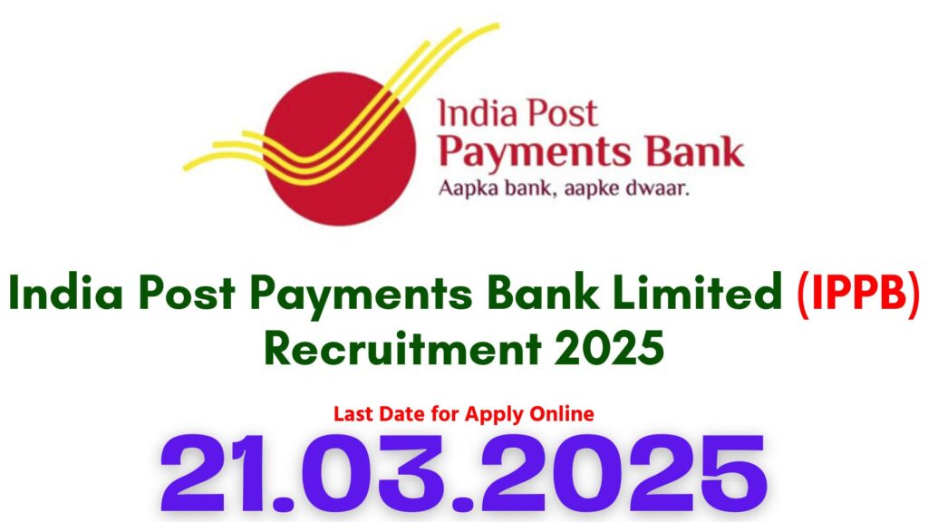 IPPB Executive Recruitment 2025