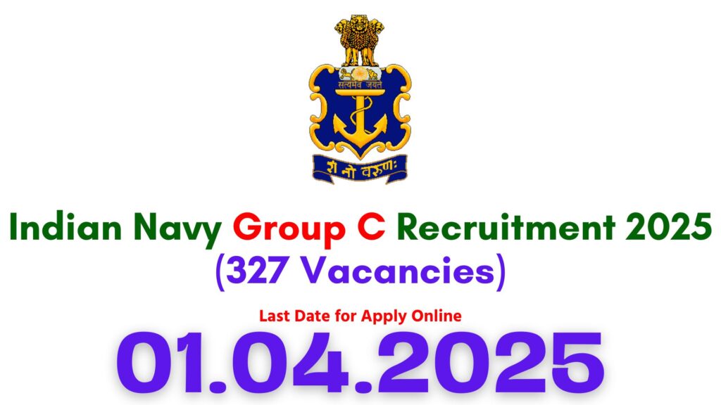 Indian Navy Group C Recruitment 2025