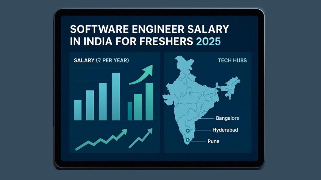 Software Engineer Salary in India for Freshers 2025