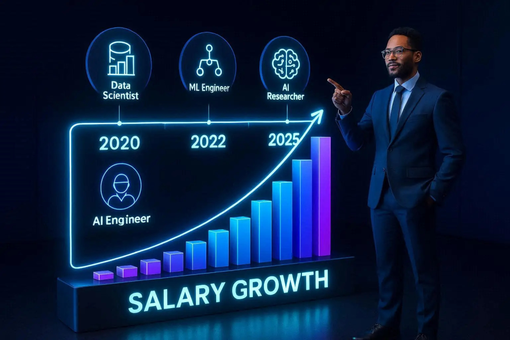 Artificial Intelligence Engineer Career Path and Salary Growth 2025 ...