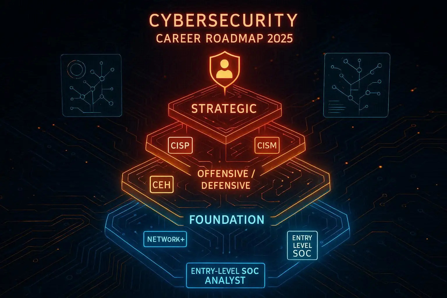 Cybersecurity Career Roadmap with Top Certifications 2025 – Govt Job Mart