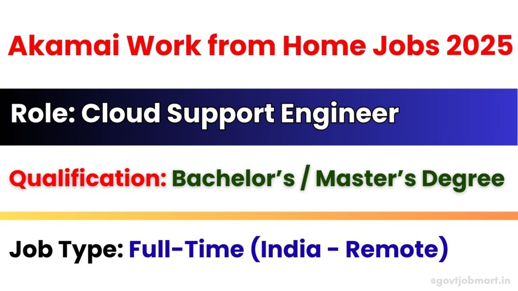 Akamai Cloud Support Engineer Work from Home Jobs 2025