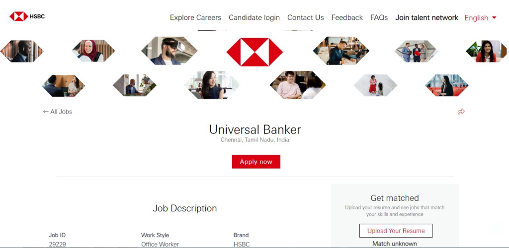 HSBC Recruitment Drive; Hiring Universal Banker 
