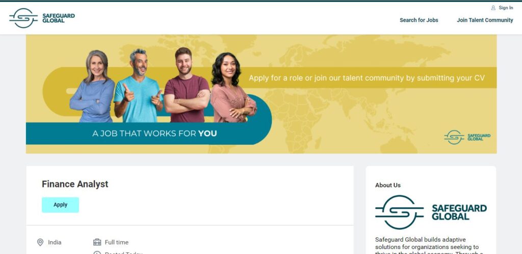 Safeguard Global Work from Home Jobs; Hiring Finance Analyst