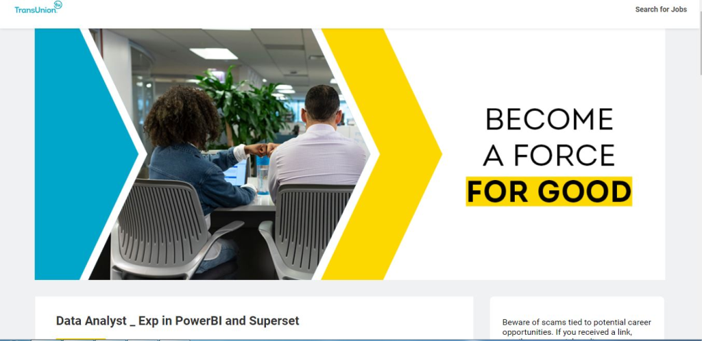 TransUnion Recruitment Drive; Hiring Data Analyst