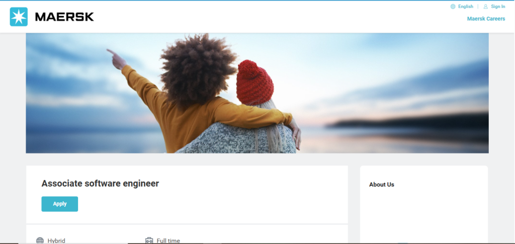 Maersk Recruitment Drive; Hiring Associate Software Engineer